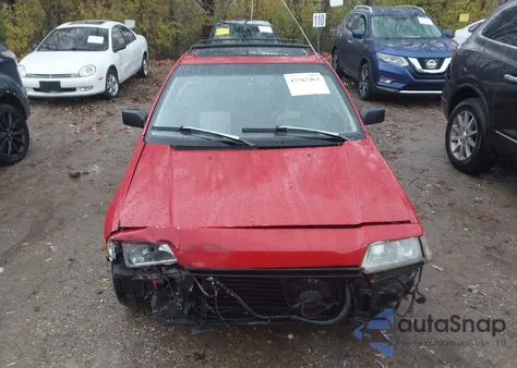 1986 Honda Civic 1.5 Si из США, поврежденный, VIN JHMAH5331GS020433